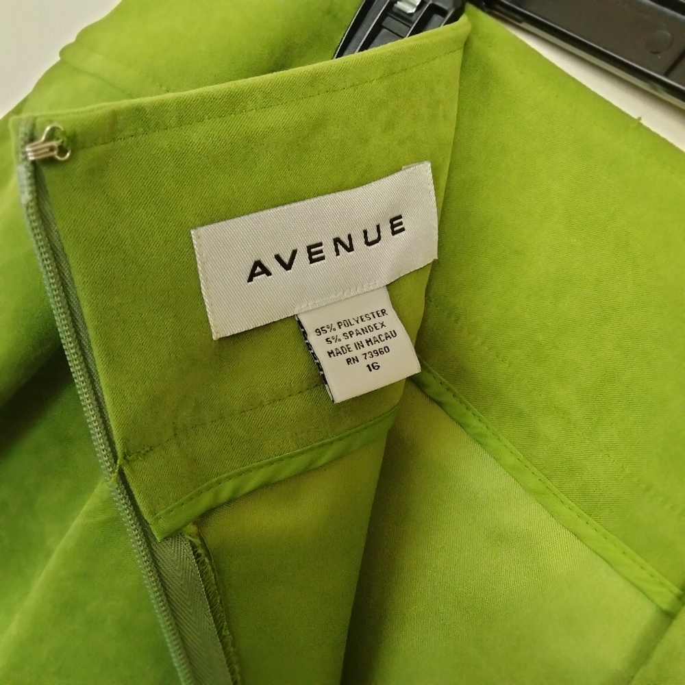 Vintage Avenue Complete Skirt Ensemble Lime Green 14/16 - Picture 5 of 13